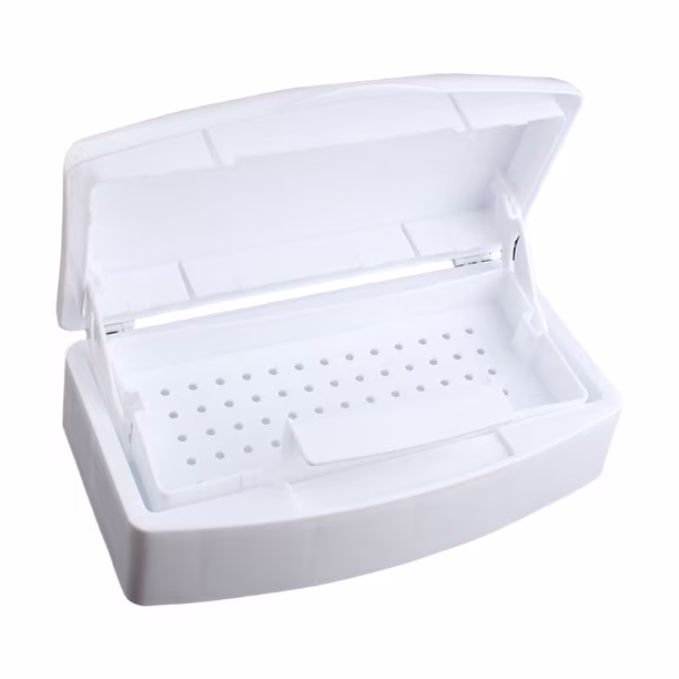 CAJA PARA ESTERILIZACION DE HERRAMIENTAS DE MANICURA - ETL002