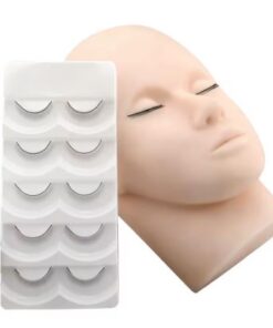 CABEZA DE PRACTICA + 1 PACKS DE PESTAÑAS DE PRACTICA - CBZ002