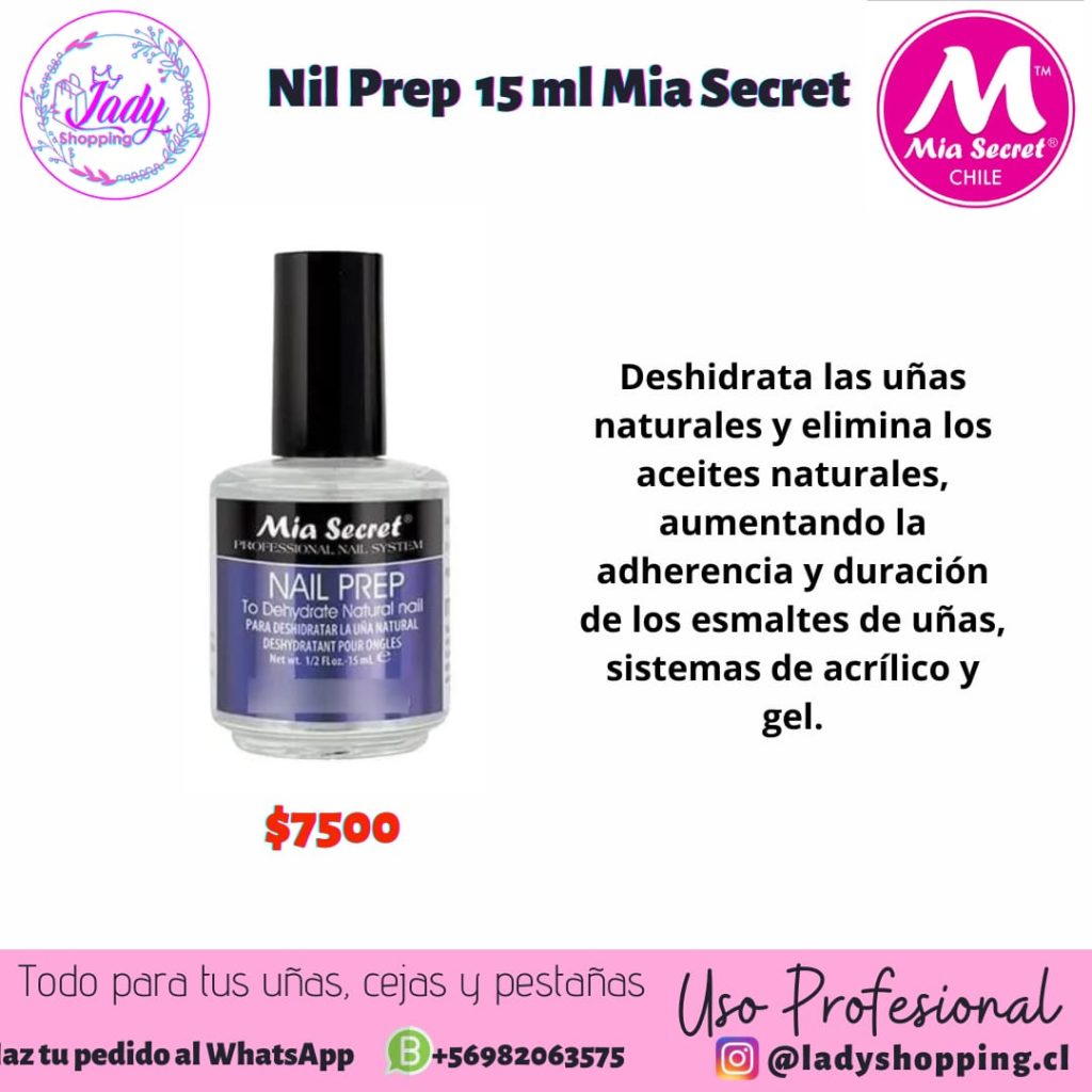 NAIL PREP 15 ML MIA SECRET MS005 Lady Shopping (Todo en insumos de