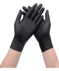 GUANTES DE NITRILO NEGRO - INS252