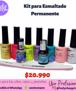 KIT PARA ESMALTADO PERMANENTE - INS319