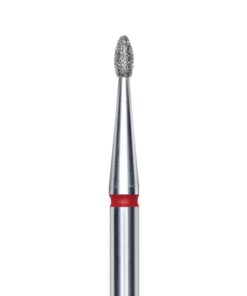 Fresa Oliva .16 Staleks Pro – Roja (Capullo Redondeado) - INS450