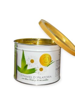 CERA MIEL DEPILATORIA ORO CON ALOE Y MANZANILLA BELL FRENZ TAPA DORADA - INS1002