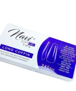 UÑAS SOFT GEL NAVI LONG COFFIN  - INS1019