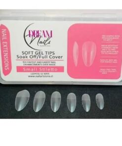 CAJA DE 120 UNAS SOFT GEL STILLETO DREAM NAILS SMALL- INS1277