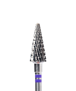 Fresa de Carburo Cónica Morada 6mm- INS1319