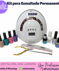 KIT PARA ESMALTADO PERMANENTE PROFESIONAL- INS1633