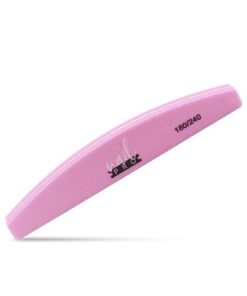 PULIDOR 180/240 NAIL PRO MEDIA LUNA- INS1644