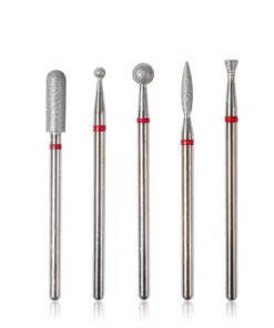 SET DE 5 FRESAS (TORPEDO, FLAMA, CONO INVERTIDO, BALL) - INS1681