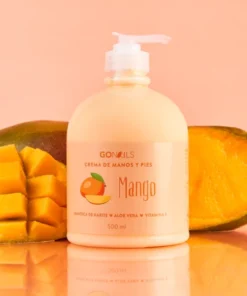 GO NAILS CREMA DE MANOS Y PIES MANGO - 500 ML - INS1807