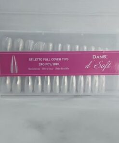 240 UÑAS SOFT GEL DANS LONG STILETTO -INS1805