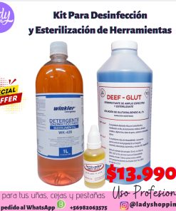 Kit Para Desinfección  y Esterilización de Herramientas - INS2001