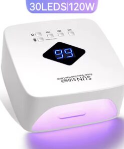 LAMPARA UV LED INALAMBRICA SUN S10 MAX 120W- INS2043