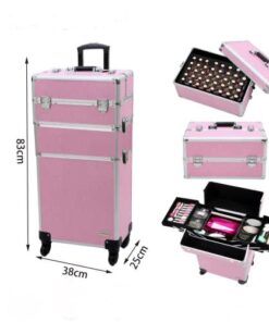 MALETA DE MANICURE GRANDE 3 CUERPOS- INS3105