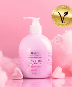 GO NAILS HIGIENIZANTE DE MANOS Y PIES COTTON CANDY 230ML- INS2088