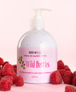 GO NAILS HIGIENIZANTE DE MANOS Y PIES WILD BERRIES 230 ML- INS2087