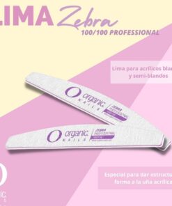 LIMA ORGANIC MEDIA LUNA ZEBRA MORADA # 100/100 - INS2582