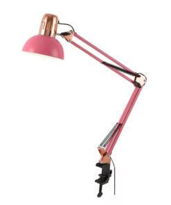 LAMPARA DE MESA ARTICULADA CUELLO LARGO ROSA - INS032R