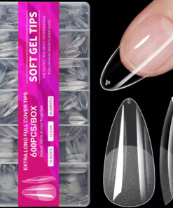 600 UÑAS SOFT GEL MEDIUM ALMENDRAS - INS3157