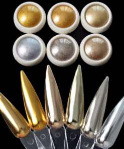 SET DE 6 EFECTOS ESPEJO METALIZADO  - F 065 01