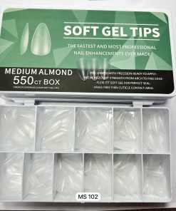 550 UÑAS SOFT GEL ALMENDRAS MS-102