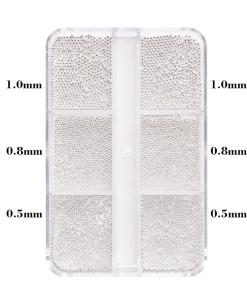 CAVIAR / BALINES SURTIDOS PLATEADO - INS3192