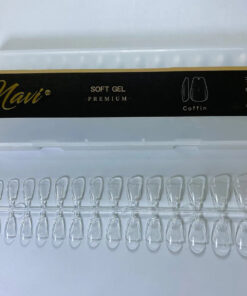 240 UÑAS SOFT GEL PREMIUM COFFIN EXTRA SMALL- INS4562