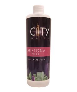 ACETONA PURA CITY NAILS 480ML - INS4804