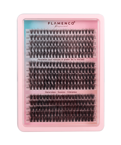 PESTAÑAS DE RACIMO MIXTAS FLAMENCO  - INS3185