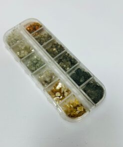 NACAR EN 12 COLORES SURTIDOS PARA DECORACION TONOS MARRONES- INS4811