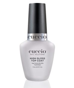 TOP COAT ULTRA BRILLO PARA ESMALTE TRADICIONAL MARCA CUCCIO 13ML - INS4812