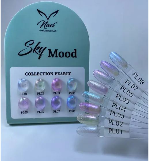 ESMALTE PERMANETE PERLADO NAVI (EFECTO AURORA)  - INS4858