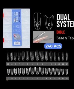 ALMENDRA - MOLDES DUAL SYSTEM DOBLE  SANDWICH (BASE Y TAPA) - INS4871