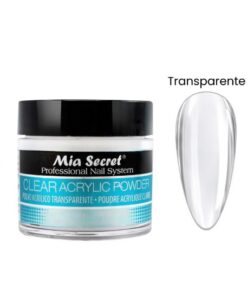 POLVO ACRILICO CLEAR (TRANSPARENTE) 28g MIA SECRET - INS4995