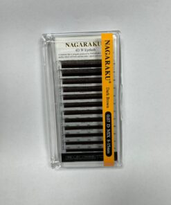 PESTAÑAS TECNOLOGICAS NAGARAKU 4DW MIX  0.07D COLOR MARRON - INS4888