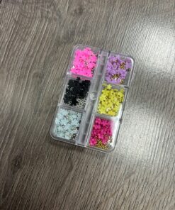 CAJA FLORES 3D COLORES SURTIDOS - INS4507