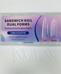 STILETTO - MOLDES DUAL SYSTEM DOBLE  SANDWICH (BASE Y TAPA) NAVI- INS4609