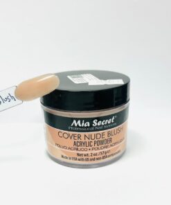 POLVO ACRILICO COVER NUDE BLUSH 59G MIA SECRET - INS4617