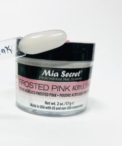 POLVO ACRILICO FRONTED PINK (BLANCO TRASLUCIDO) 59G MIA SECRET - INS4622