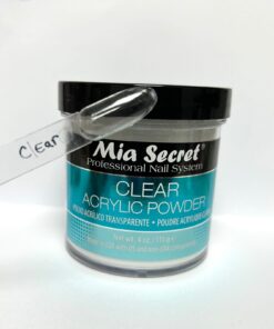 POLVO ACRILICO CLEAR (TRANSPARENTE) 118G MIA SECRET - INS4634