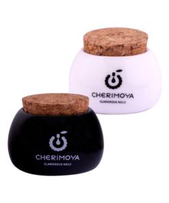 VASO/DAPPEN DE CERAMICA CON TAPA DE CORCHO PEQUEÑO - BH017037