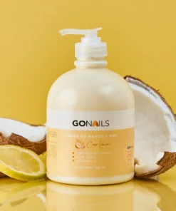 CREMA DE MANOS Y PIES GO NAILS COCO LIMON  500ML-INS3173