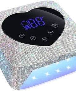 LAMPARA UV LED INALAMBRICA CON BRILLOS 72W - INS3165