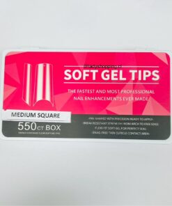 550 UÑAS SOFT GEL MEDIUM SQUARE - INS4678