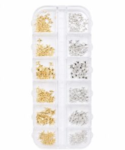 PACK DE DECORACIONES DORADAS Y PLATEADAS (ESTRELLAS) INS5409