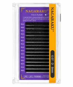 PESTAÑA CLASICA PELO A PELO NAGARAKU 8MM 0.07D - INS5692