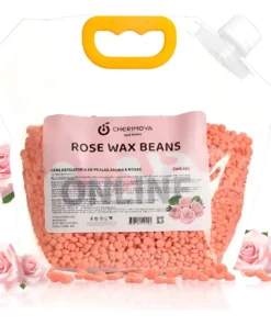 CERA DEPILATORIA ELASTICA DE 1 KILO ROSAS CHERMOYA - INS5642