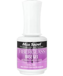 Base Gel Fiberglass Mia Secret Transparente 15ml- INS5686