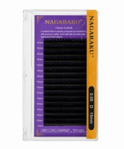 PESTAÑAS NAGARAKU PARA VOLUMEN Y RIMEL 0.05D 15MM - INS5688