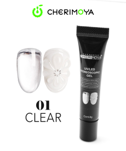 GEL ESTEREOCOPICO 001 CLEAR CHERIMOYA - INS5839